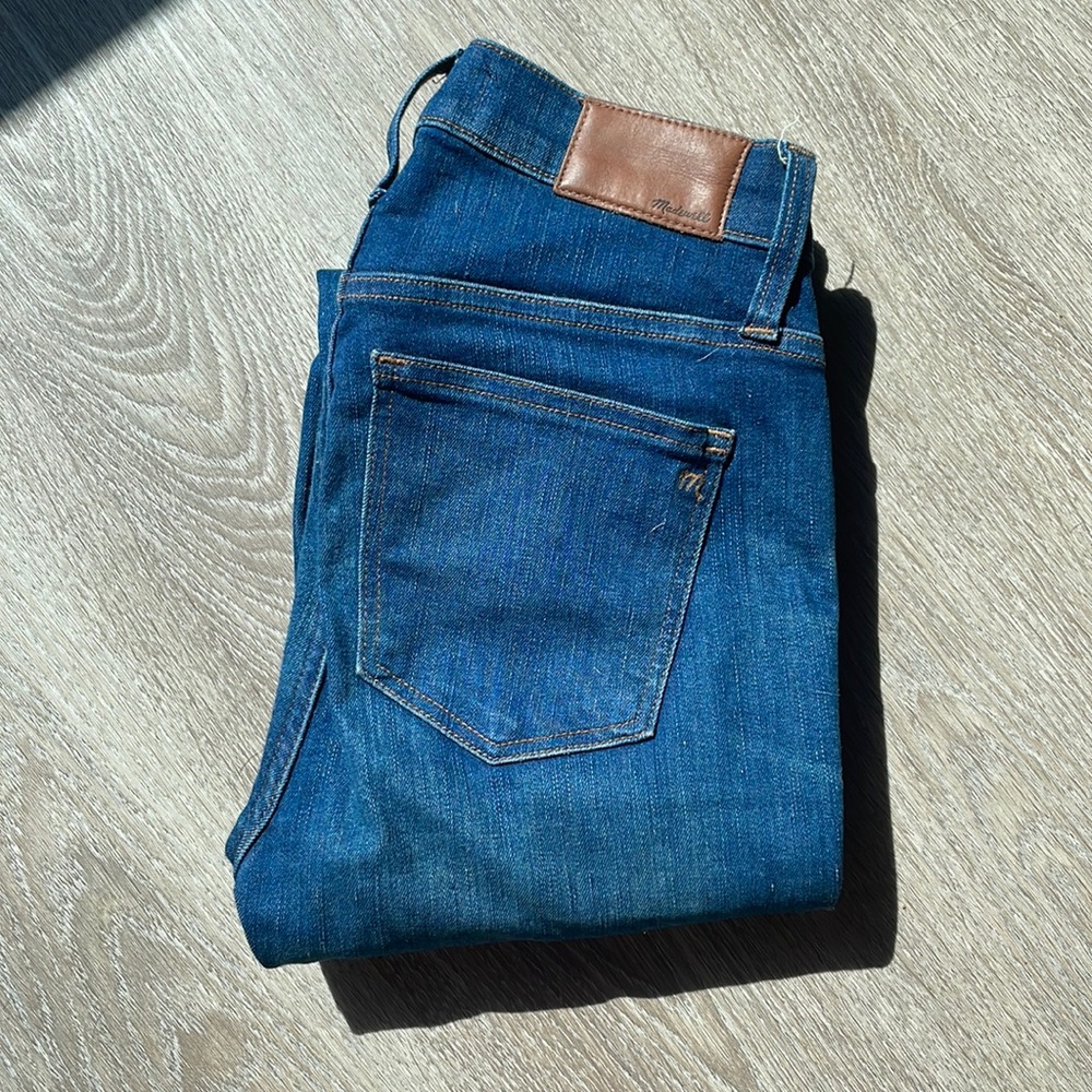 Madewell 9’ high rise skinny jeans size 25